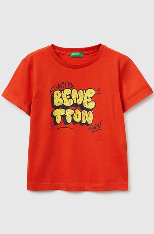 Cotton T-shirt with logo