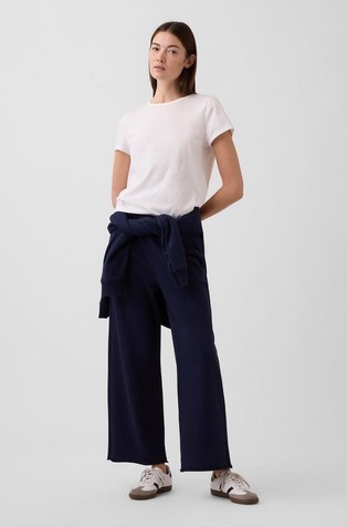 Gap logo ženski donji dio trenirke sa širokim nogavicama