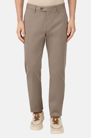 Rastezljive hlače od mješavine pamuka i tencela