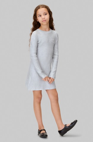 Voštana haljina sa srebrnim sjajem