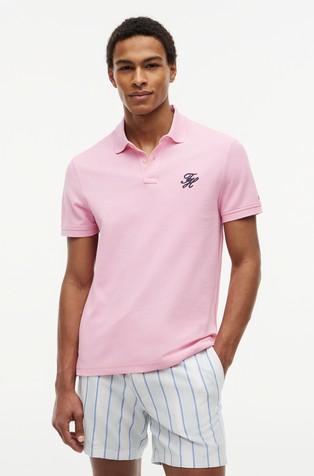 Regular fit logo polo majica kratkih rukava od pikéa