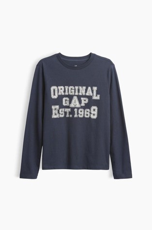 Gap logo majica dugih rukava za dječake