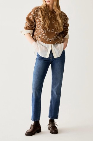 Regular-cut jeans