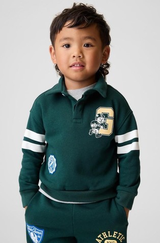 Varsity Logo pulover s polo ovratnikom za djecu dječake