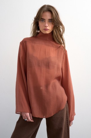 TSESMEE bluza s gumbima straga