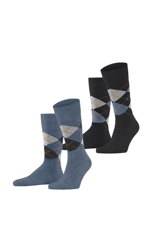 Everyday Argyle 2-pack of socks