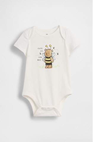 Pamučni bodi kratkih rukava za bebe