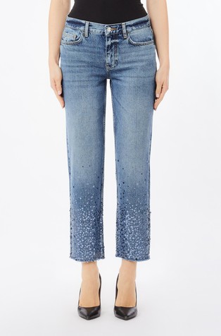 Straight fit jeans hlače