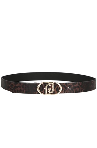 Obostran remen s leopard uzorkom