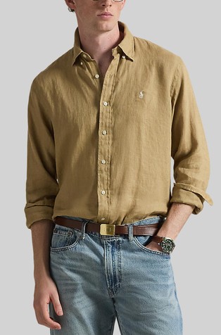 Custom Fit Linen Shirt