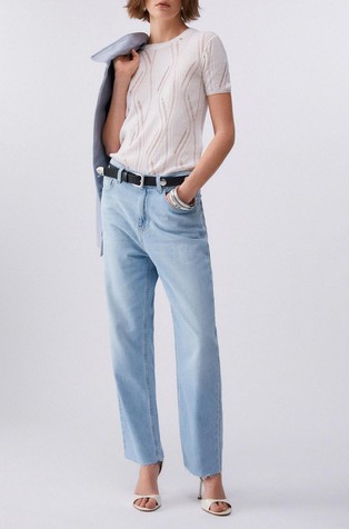 Vunena pletena majica