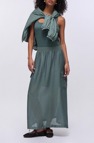 Majica bez rukava sa svjetlucavim lurex vlaknima