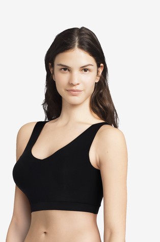 SoftStretch podstavljen top s V-izrezom