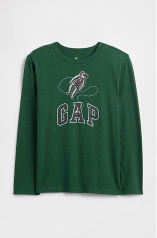 Majica dugih rukava s printom za dječake