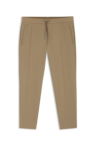Tapered-fit trousers in water-repellent stretch fabric