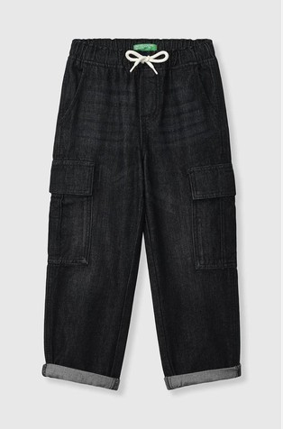 Loose fit cargo jeans hlače