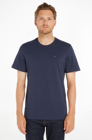 Regular fit majica s okruglim izrezom