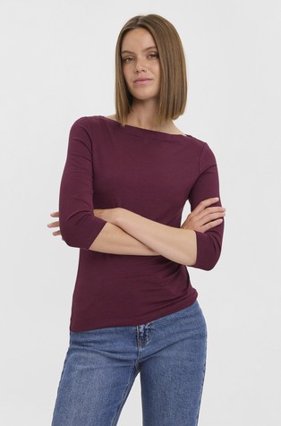 VMPANDA 3/4 sleeve T-Shirt in modal-blend