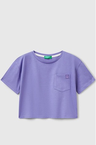 Boxy fit majica s otiskom na stražnjoj strani