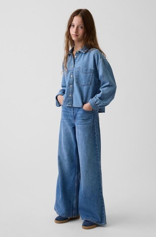 Kids Low Rise Baggy Jeans