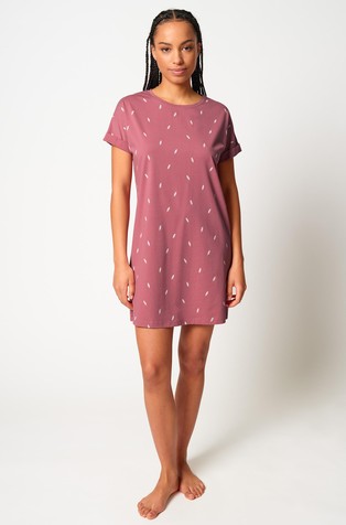 Night In Skiny spavaćica kratkih rukava