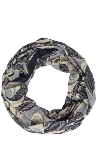 Pamučni šal s cvjetnim uzorkom