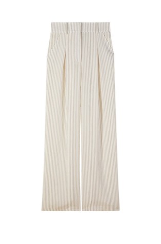 Palazzo striped trousers