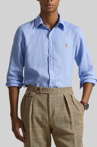 Custom Fit Linen Shirt