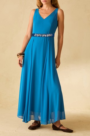 Duga haljina od žoržeta