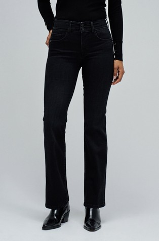 Secret push in jeans hlače sa zvonastim nogavicama