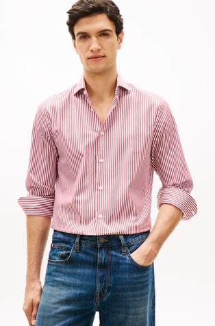 TH Flex Regular Fit Striped Shirt