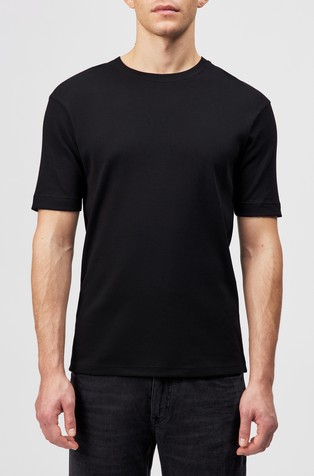 Slim-fit cotton jersey T-shirt