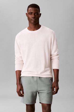 Kratke hlače od mješavine pamuka s frotirnom unutrašnjošću