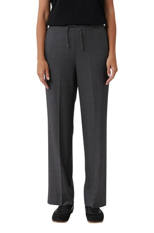 Melirane hlače s podesivom vezicom