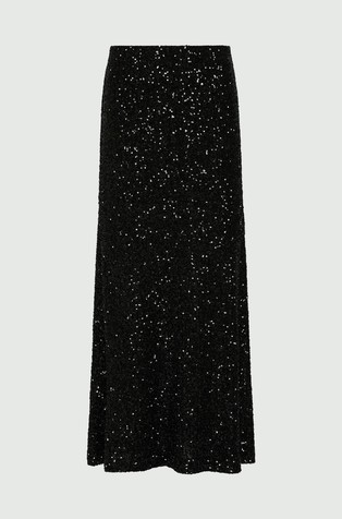 Duga suknja sa šljokicama