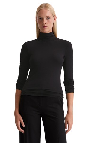 Longsleeve turtleneck made from TENCEL™ Modal