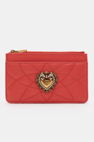 Devotion novčanik za kartice od prošivene nappa kože