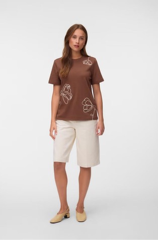 VMIRENE Cotton T-shirt with print