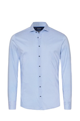 Functional fit košulja s uzorkom