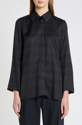 Printed viscose shirt