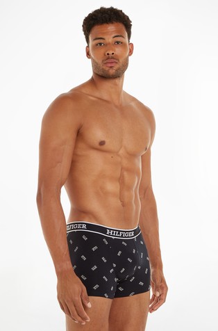 Hilfiger monotype paket od 3 para bokserica s logo obrubom