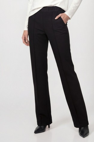 Pants with elastic waistband