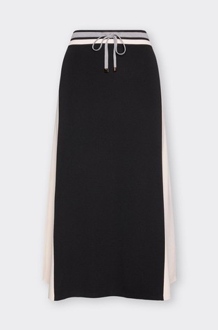 Dvobojna suknja s elastičnim strukom