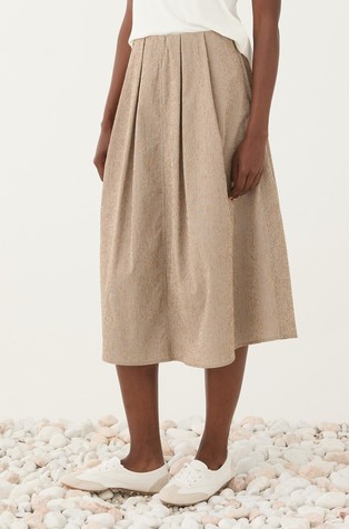 Zvonasta midi suknja