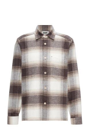 Relaxed fit karirana košulja