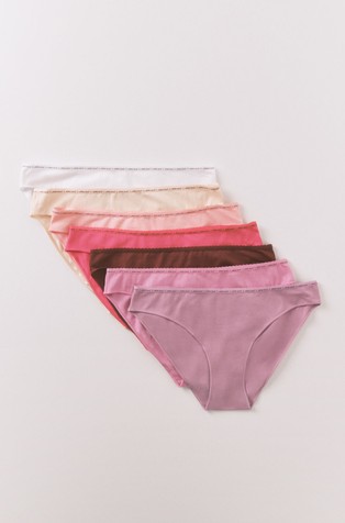 Paket od 7 pari gaćica od rastezljivog pamuka