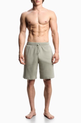 Cotton-modal blend shorts