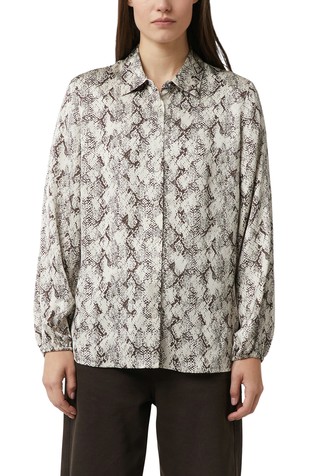 Satenska košulja s uzorkom