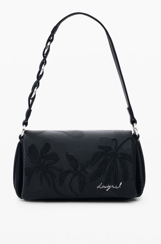 Small bag with floral embossing