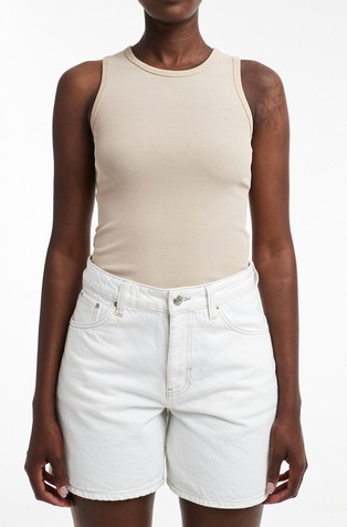 TSVIGGA high rise denim shorts